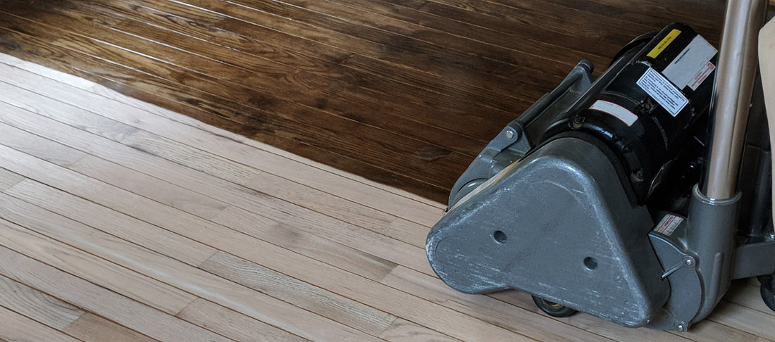 Hardwood Refinishing Process 